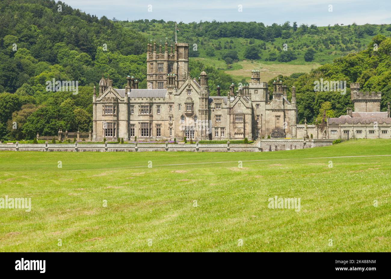 (1830) Château de Margam, Margam Country Park, Margam, Port Talbot, Pays de Galles, Royaume-Uni Banque D'Images