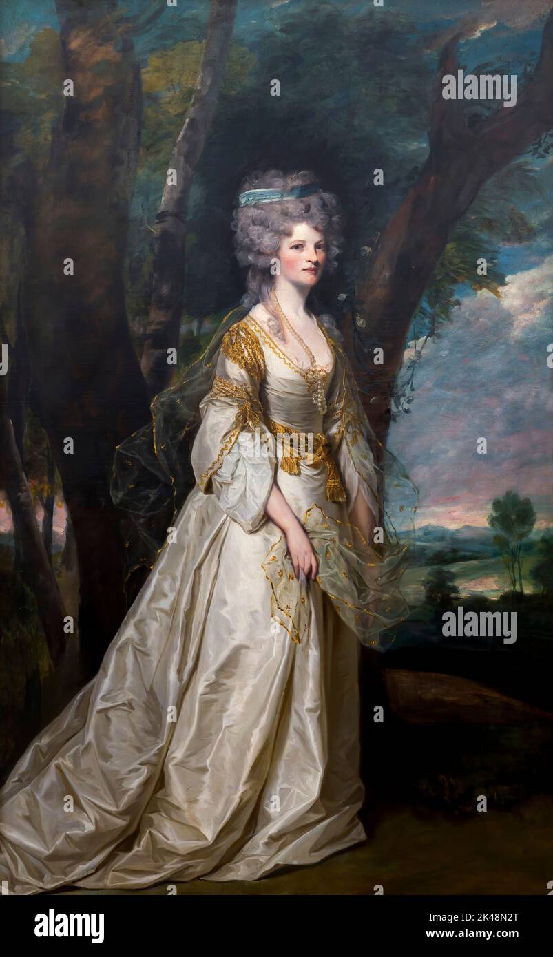 Lady Sutherland, Lady Sunderlin, Sir Joshua Reynolds, 1786, Gemaldegalerie, Berlin, Allemagne, Europe Banque D'Images