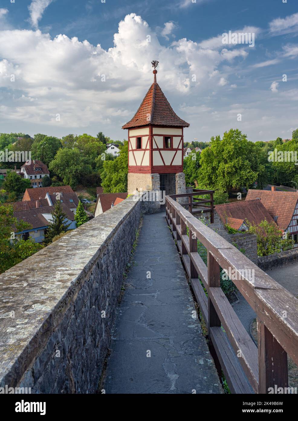Les tourelles de Nuremberg (Nürnberger Türmchen) font partie des fortifications de la ville