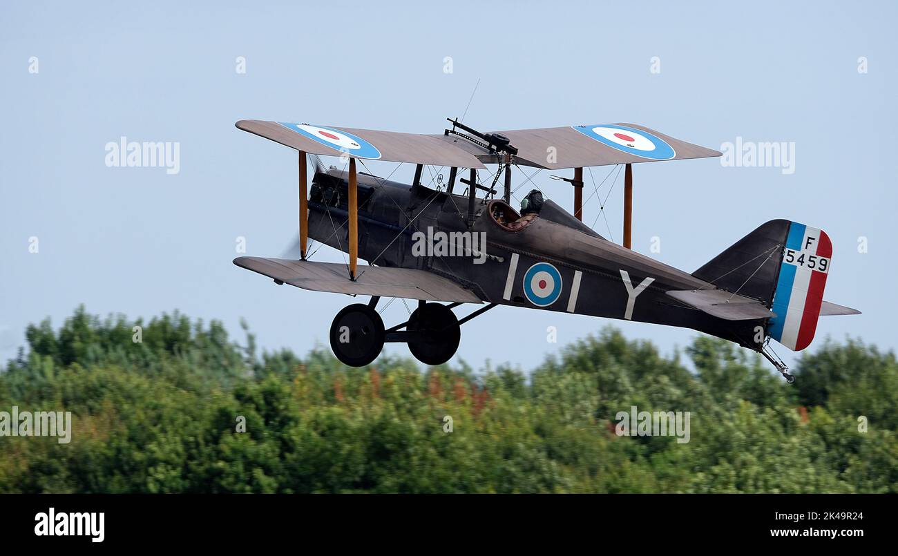 Spectacle aérien East Kirkby avec réplique de l