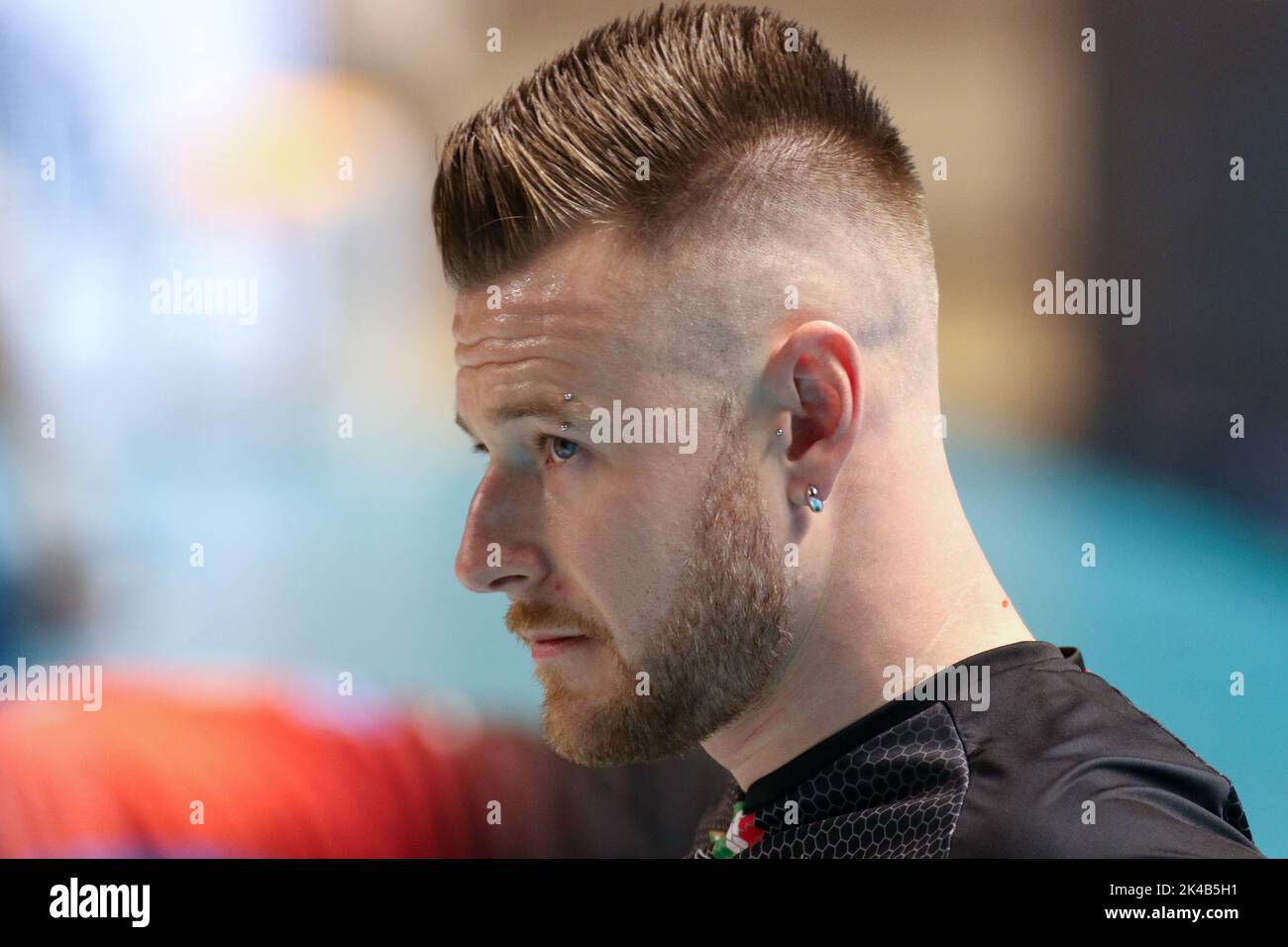 Taranto, Italie. 01st octobre 2022. Ivan Zaytsev (Cucine Lube Civitanova) pendant Gioiella Prisma Taranto vs Cucine Lube Civitanova, Volleyball Italien Serie A Men SuperLeague Championship Championship à Taranto, Italie, 01 octobre 2022 Credit: Independent photo Agency/Alay Live News Banque D'Images