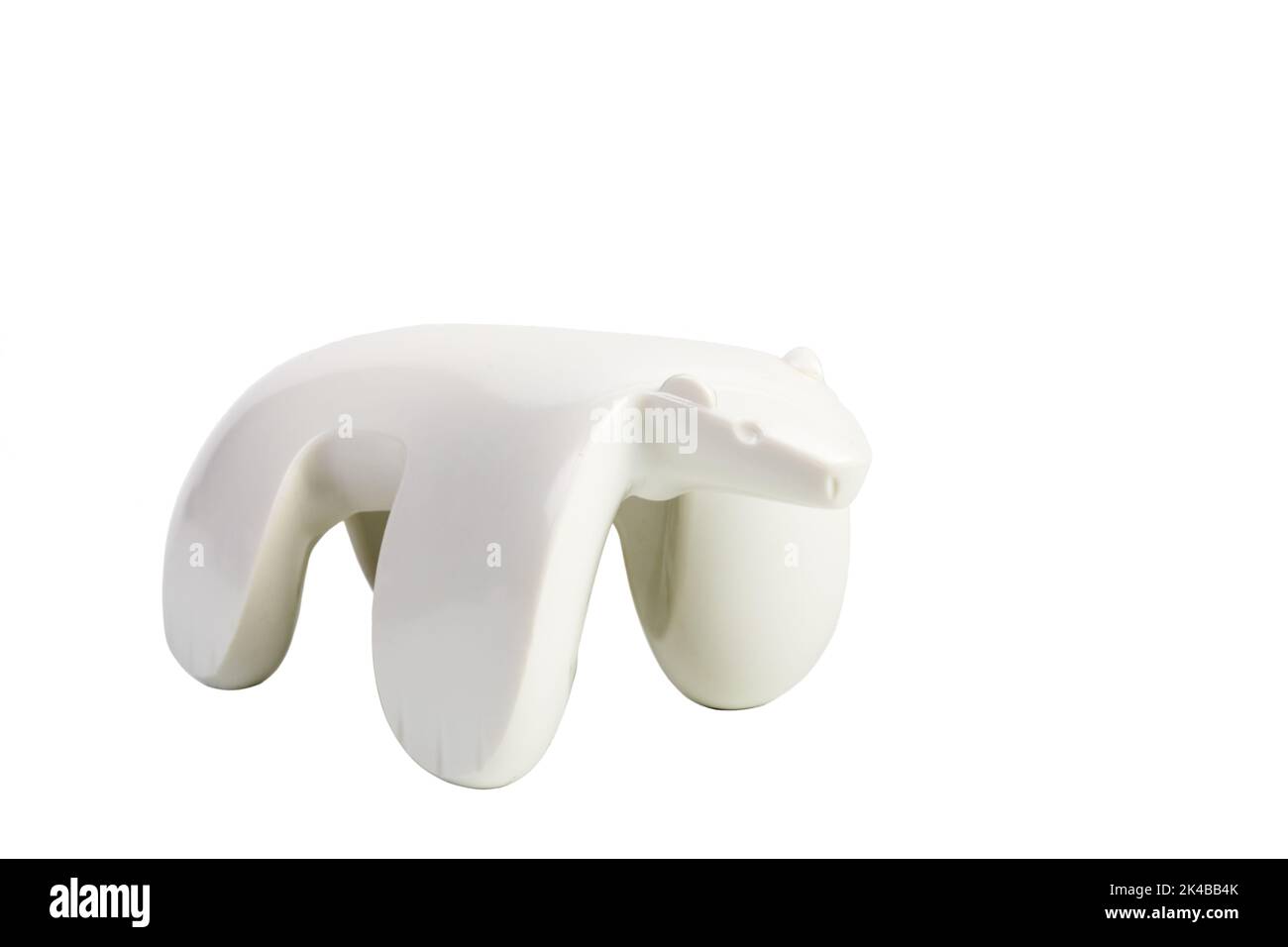 Figurine Ours Polaire En Plastique Acedo - Années 1960, Vintage (Occasion)