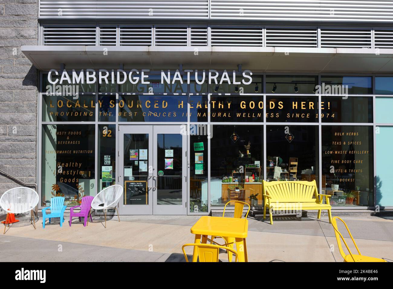 Cambridge Naturals, 92 Guest St, Boston photo d'un magasin de santé et de bien-être à Boston Landing. brighton, massachusetts. Banque D'Images