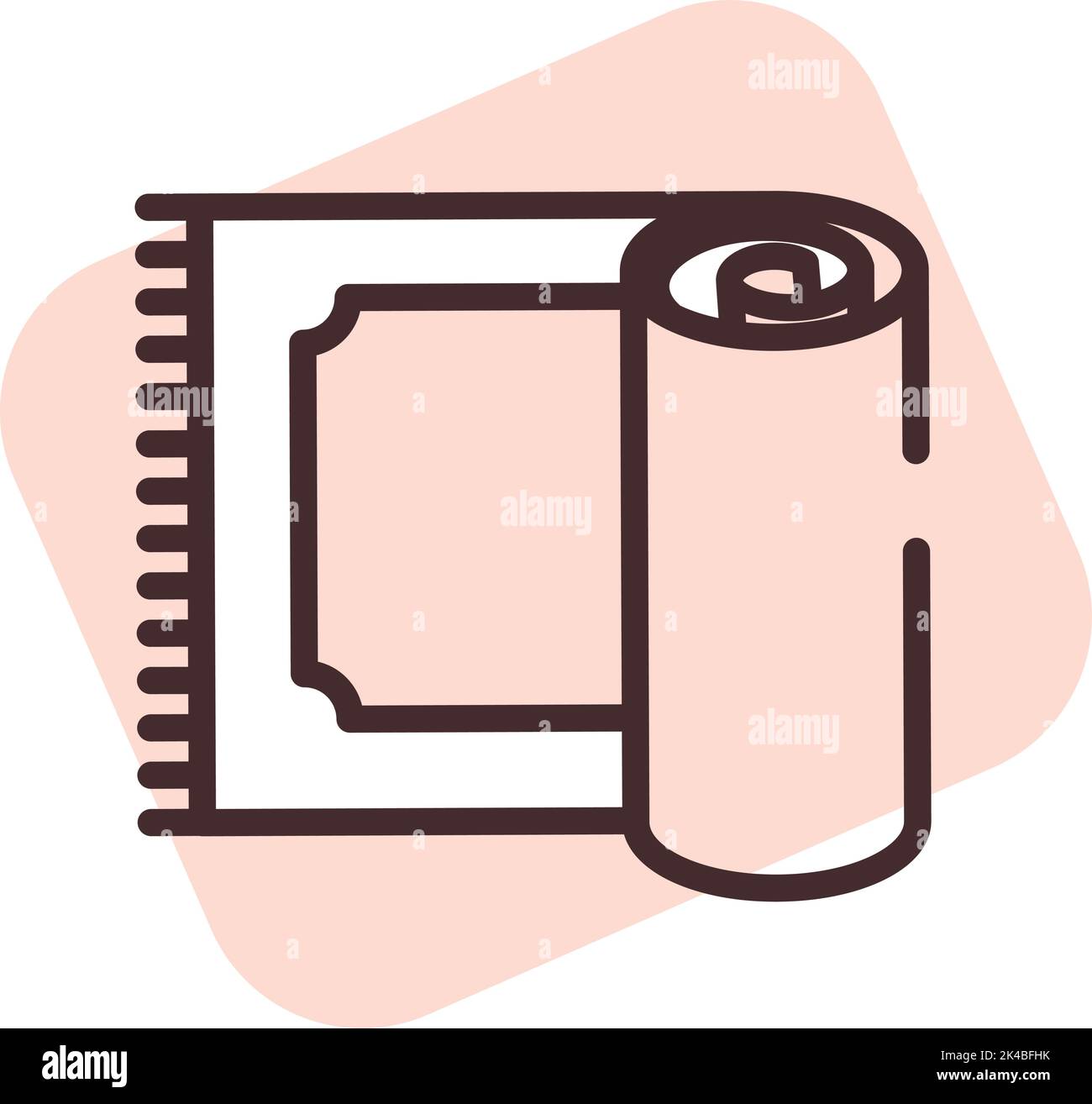 Tapis anti-allergie, illustration, vecteur sur fond blanc. Illustration de Vecteur