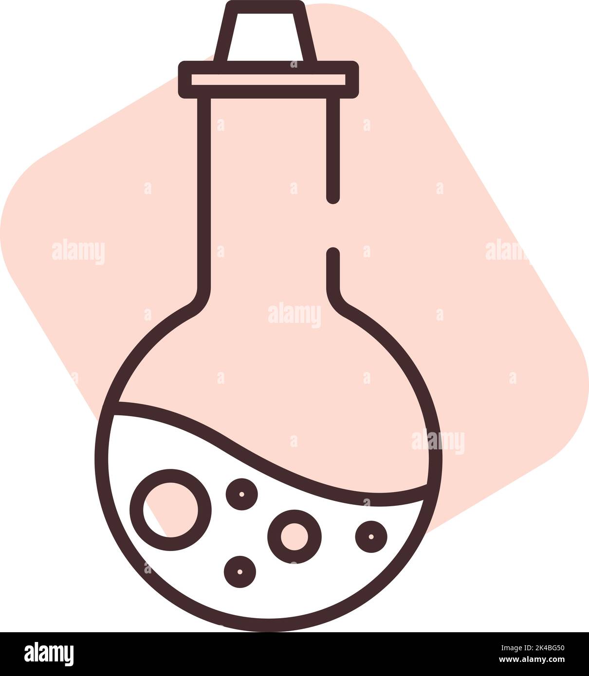 Réaction biochimique, illustration, vecteur sur fond blanc. Illustration de Vecteur