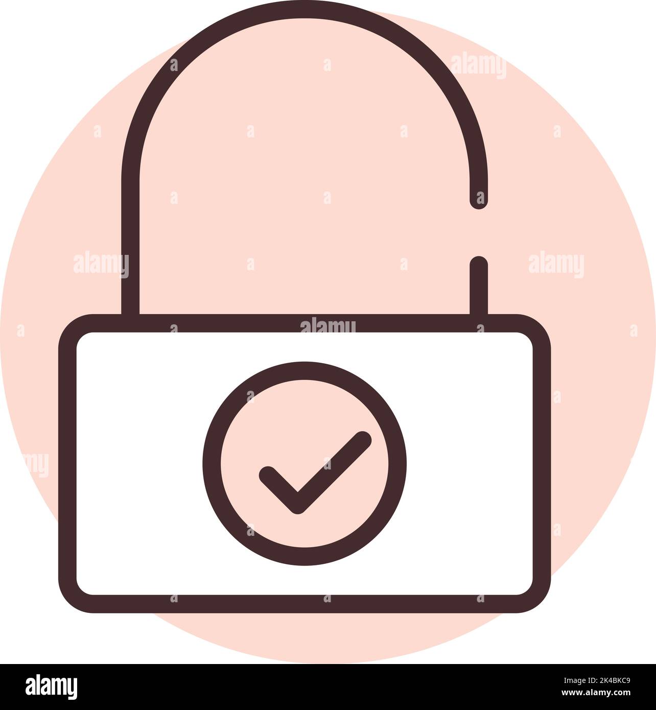 Confidentialité de la cybersécurité, illustration, vecteur sur fond blanc. Illustration de Vecteur