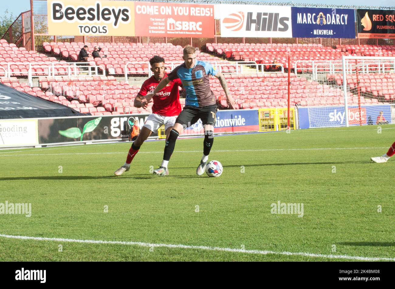 Swindon Town / Northampton Town, au County Ground Swindon. Un jeu à la maison pour Swindon malgré la perte de 2,1. (Terry Scott/SPP) crédit : SPP Sport Press photo. /Alamy Live News Banque D'Images