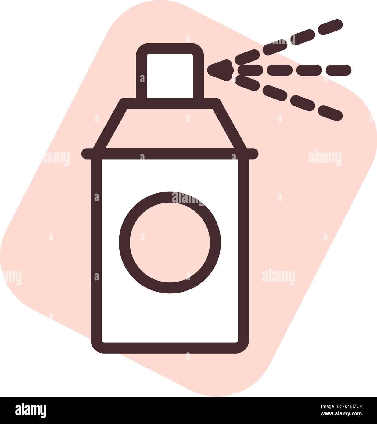 Outil de pulvérisation de conception graphique, illustration, vecteur sur fond blanc. Illustration de Vecteur