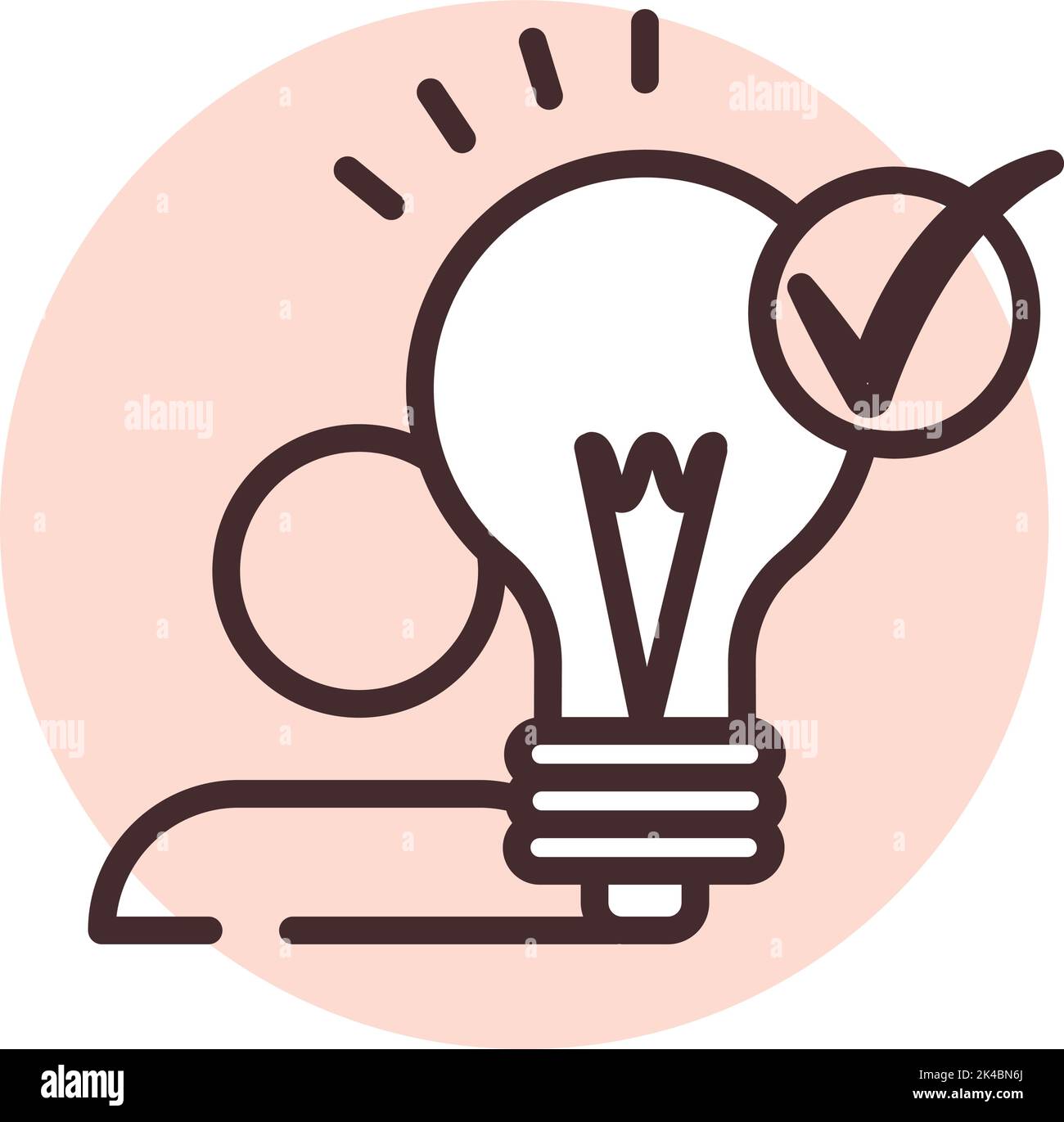 Idée marketing, illustration, vecteur sur fond blanc. Illustration de Vecteur