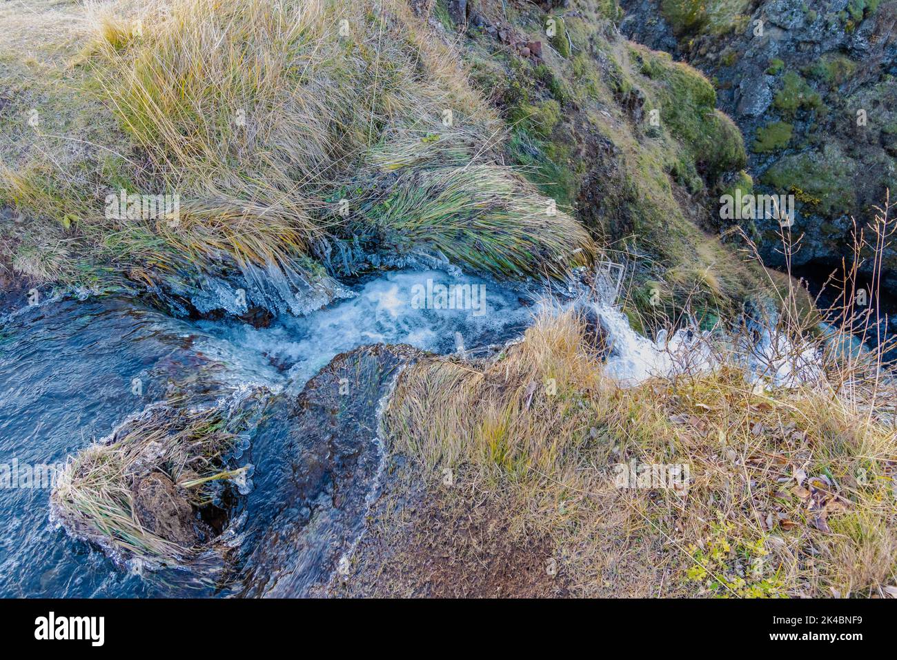 Magnifique paysage et nature islandais Banque D'Images