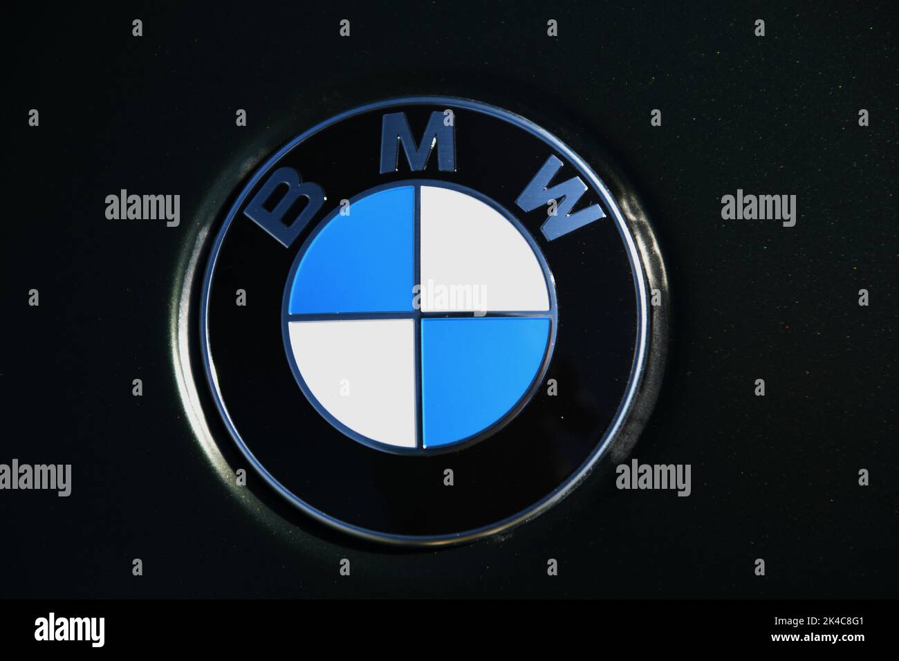 Logo BMW. Banque D'Images