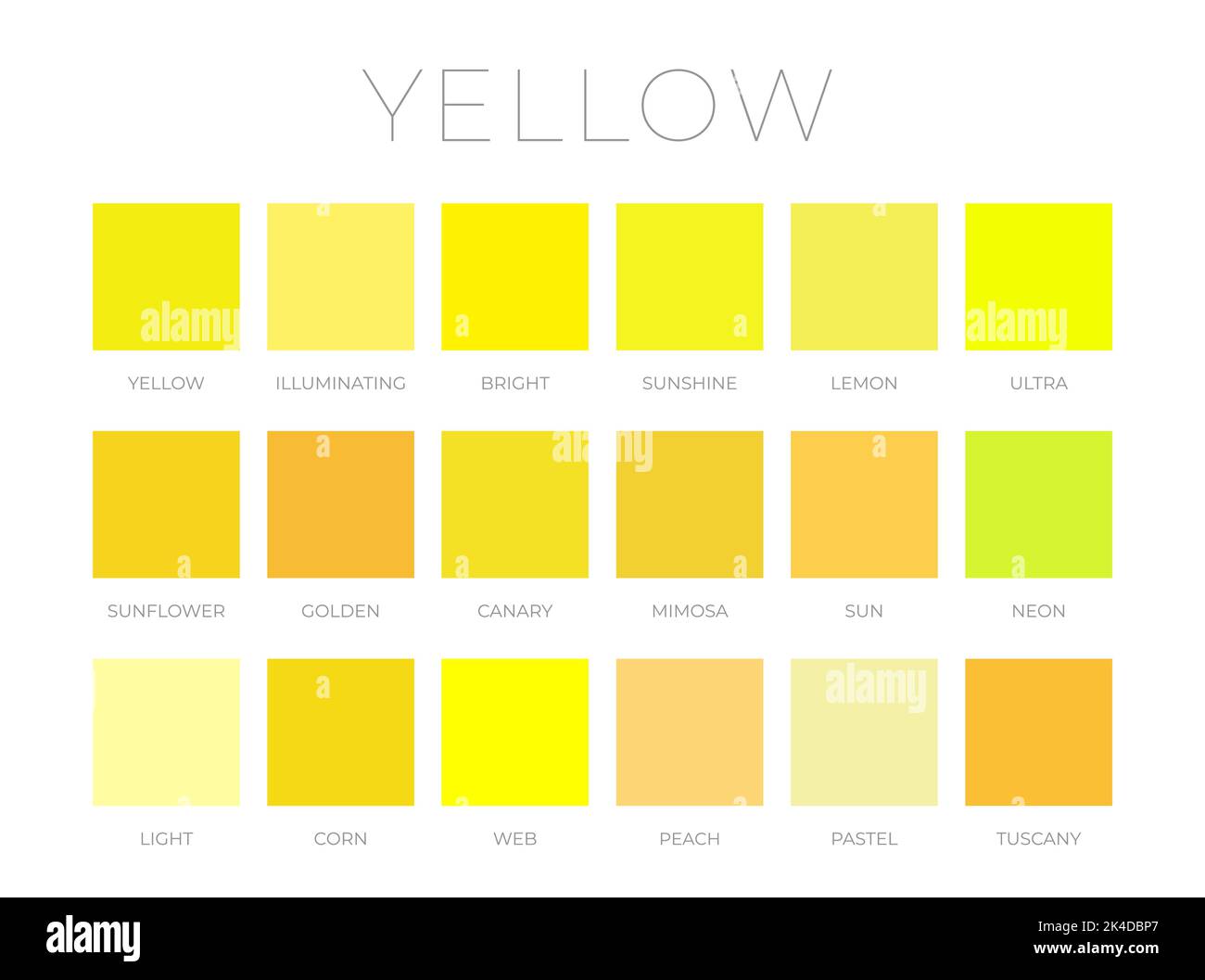  talonnage Des Couleurs Banque D images Vectorielles Alamy