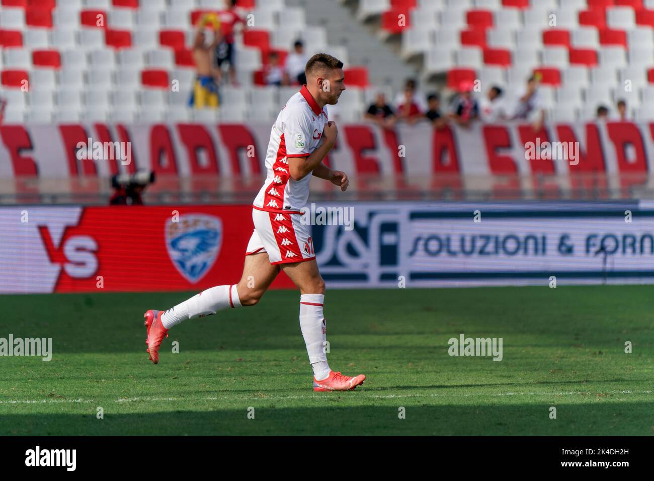 Bari, Italie. 01st octobre 2022. Aurélien Scheidler (SSC Bari) pendant SSC Bari contre Brescia Calcio, match de football italien série B à Bari, Italie, 01 octobre 2022 crédit: Agence de photo indépendante/Alamy Live News Banque D'Images