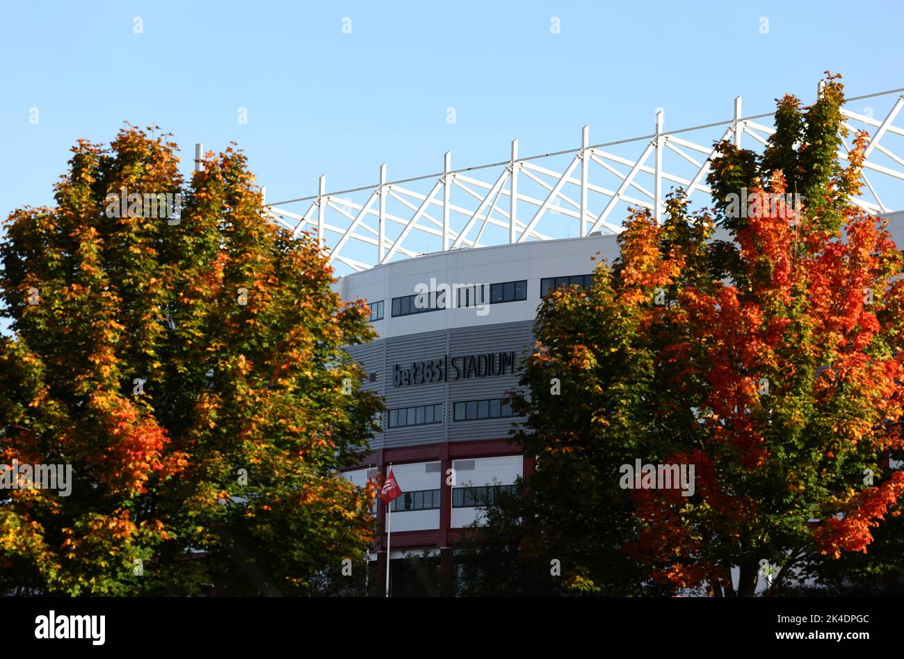 Stoke, Royaume-Uni. 2nd octobre 2022. Une vue générale du stade Bet365 avant le match de championnat Sky Bet, Stoke. Crédit photo à lire : Darren Staples/Sportimage crédit : Sportimage/Alay Live News Banque D'Images