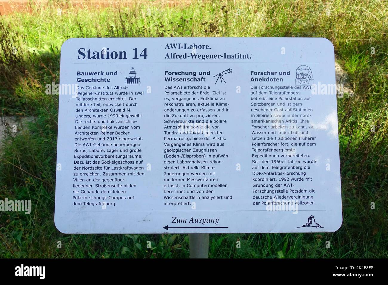 AWI, Institut Alfred Wegener, Centre Helmholtz pour la recherche polaire et marine Banque D'Images