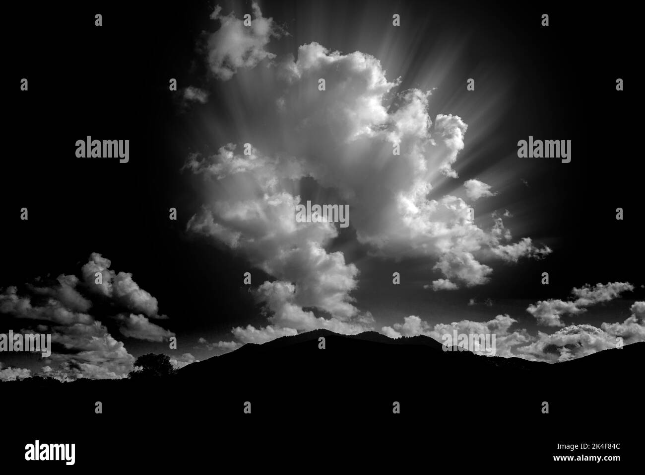 ART PHOTOGRAPHIQUE : nuage 11 Banque D'Images