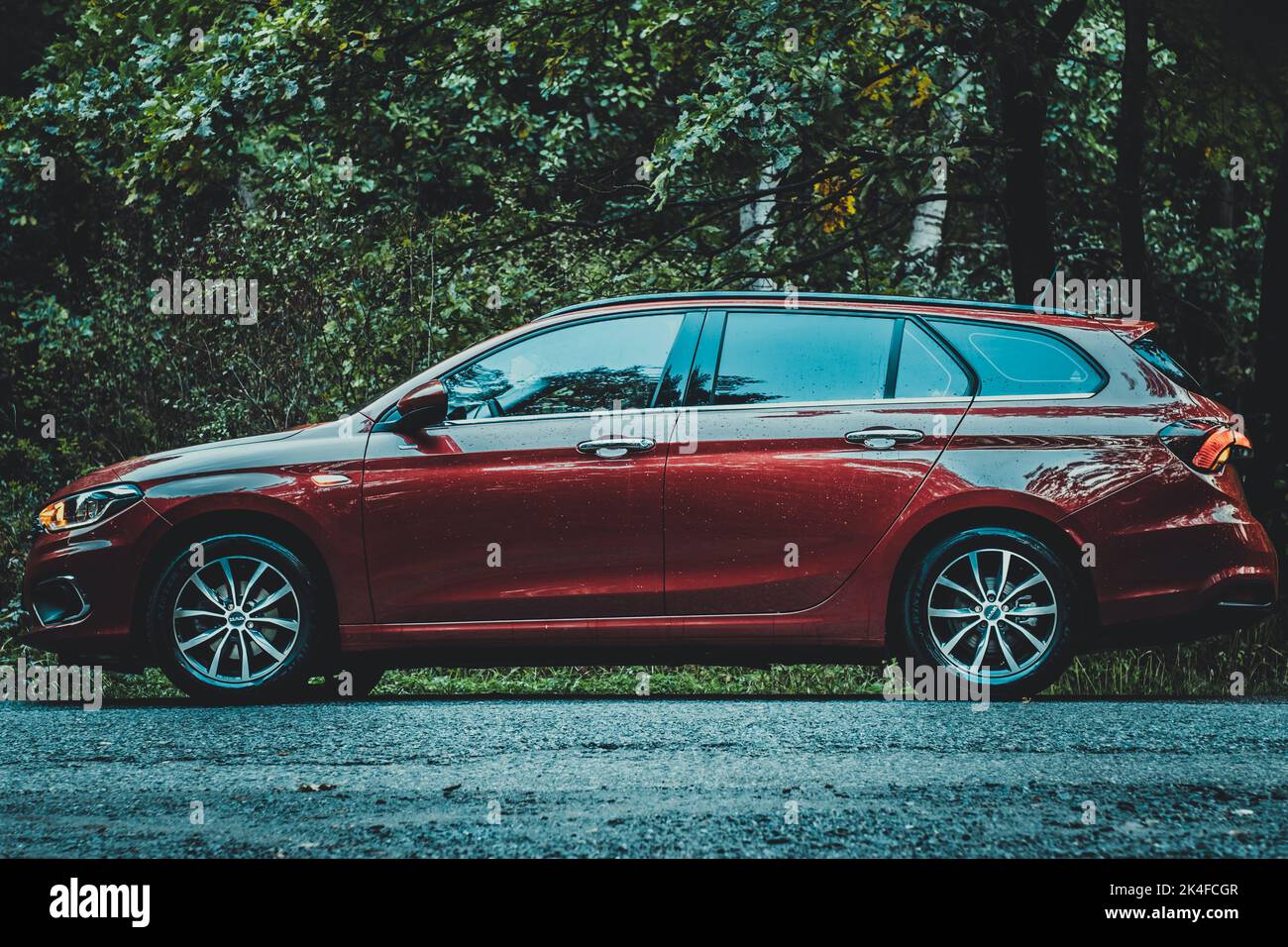 Majestueuse Fiat Tipo SW Banque D'Images