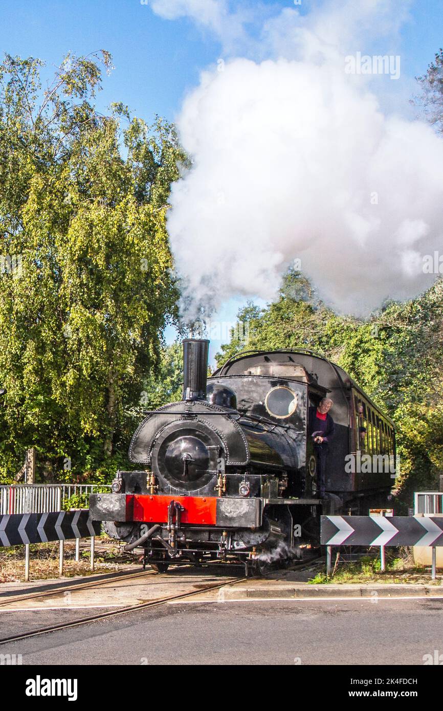 Train vintage Avonside 1810/1918 « M.D.H.B. No. 26 ». Octobre 2022 Gala vapeur d'automne Banque D'Images