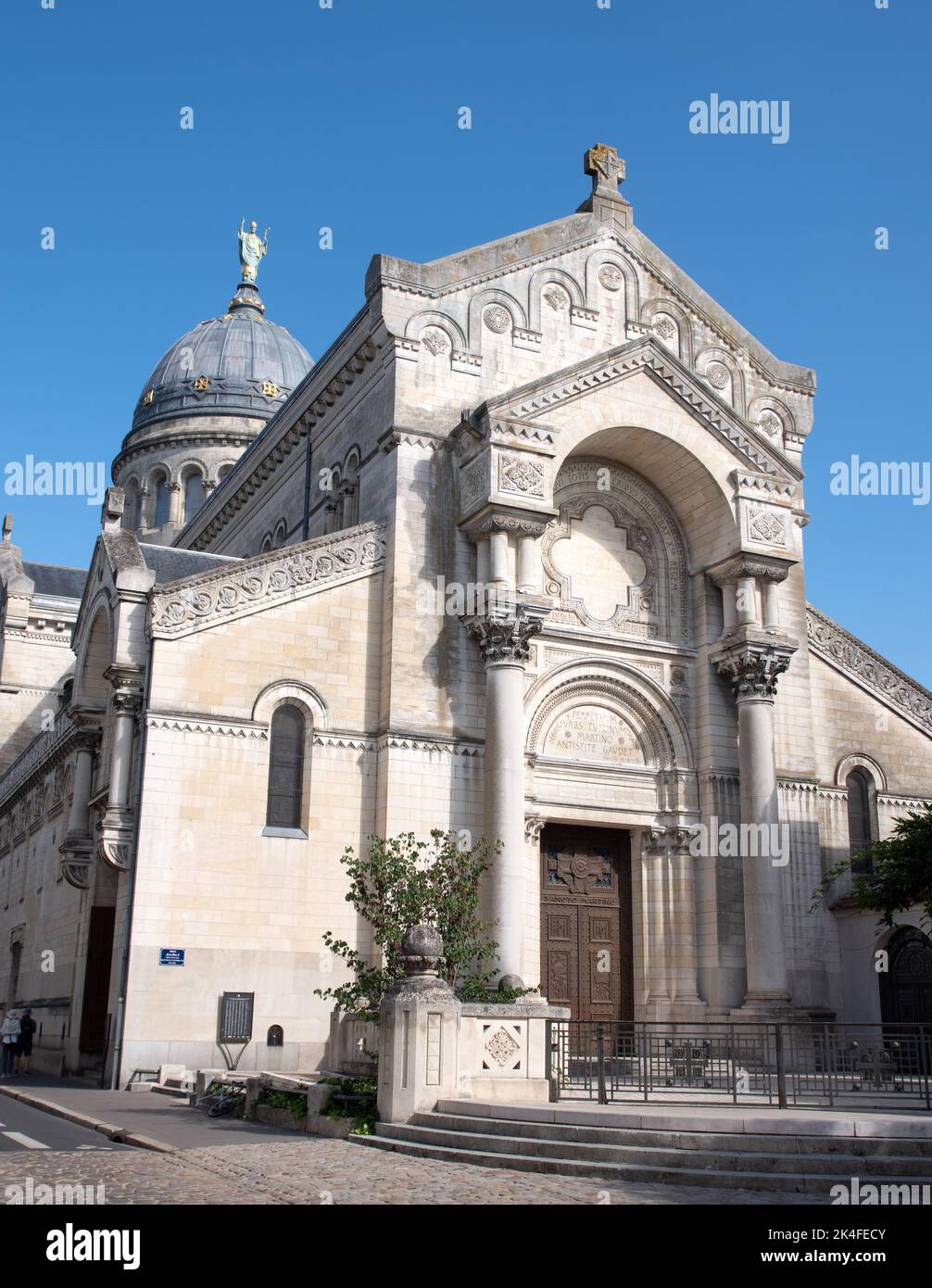 Basilique Saint-Martin, Tours Banque D'Images