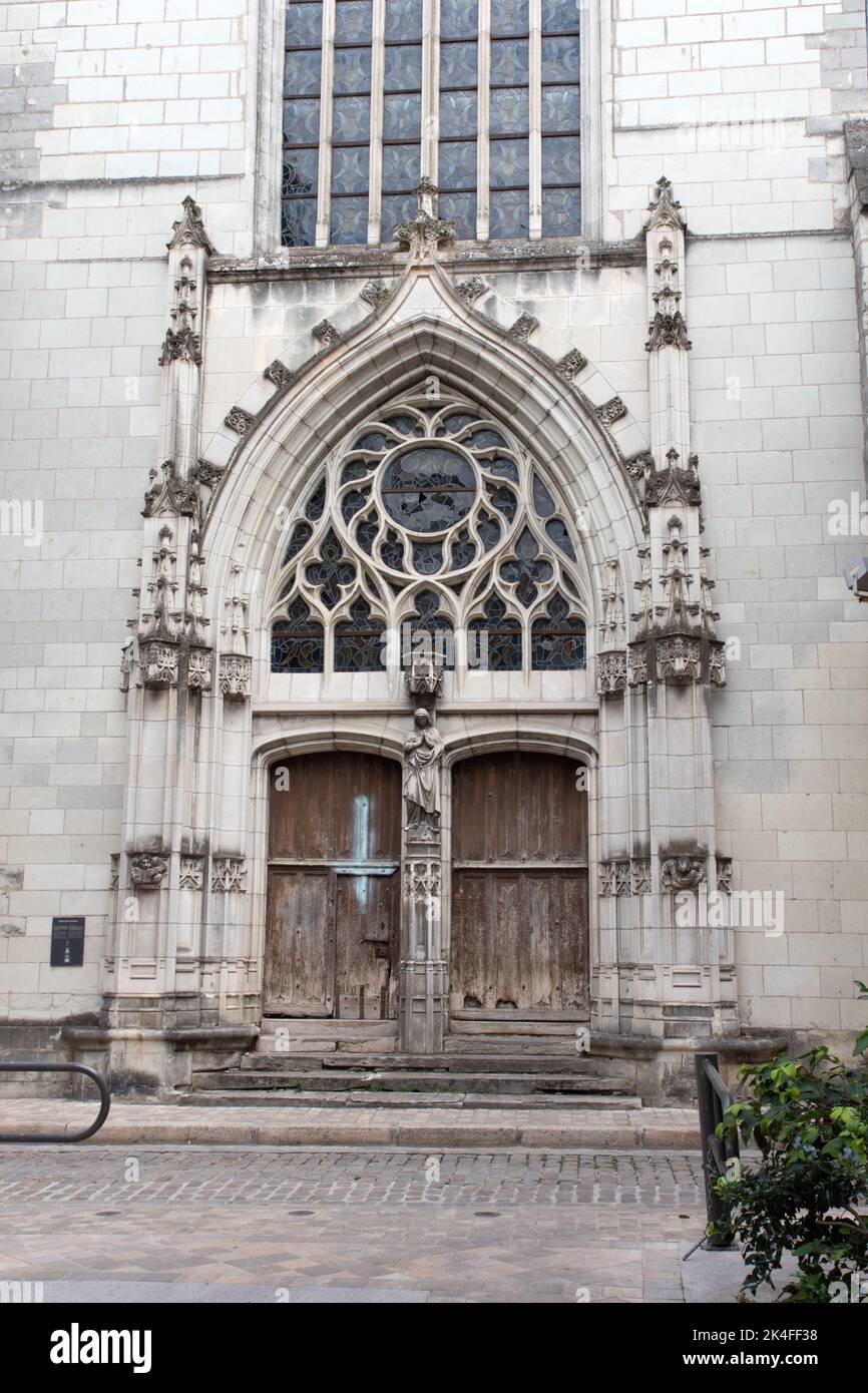 Eglise Saint Saturnin, Tours Banque D'Images