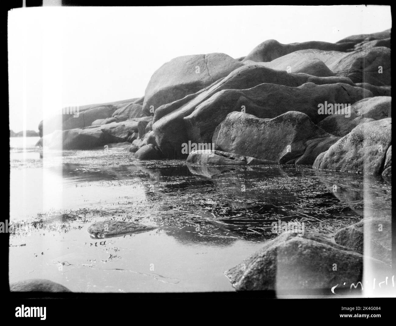 Paysage côtier, Bohuslän. Objectifs de coupe. Pays nordiques Banque D'Images