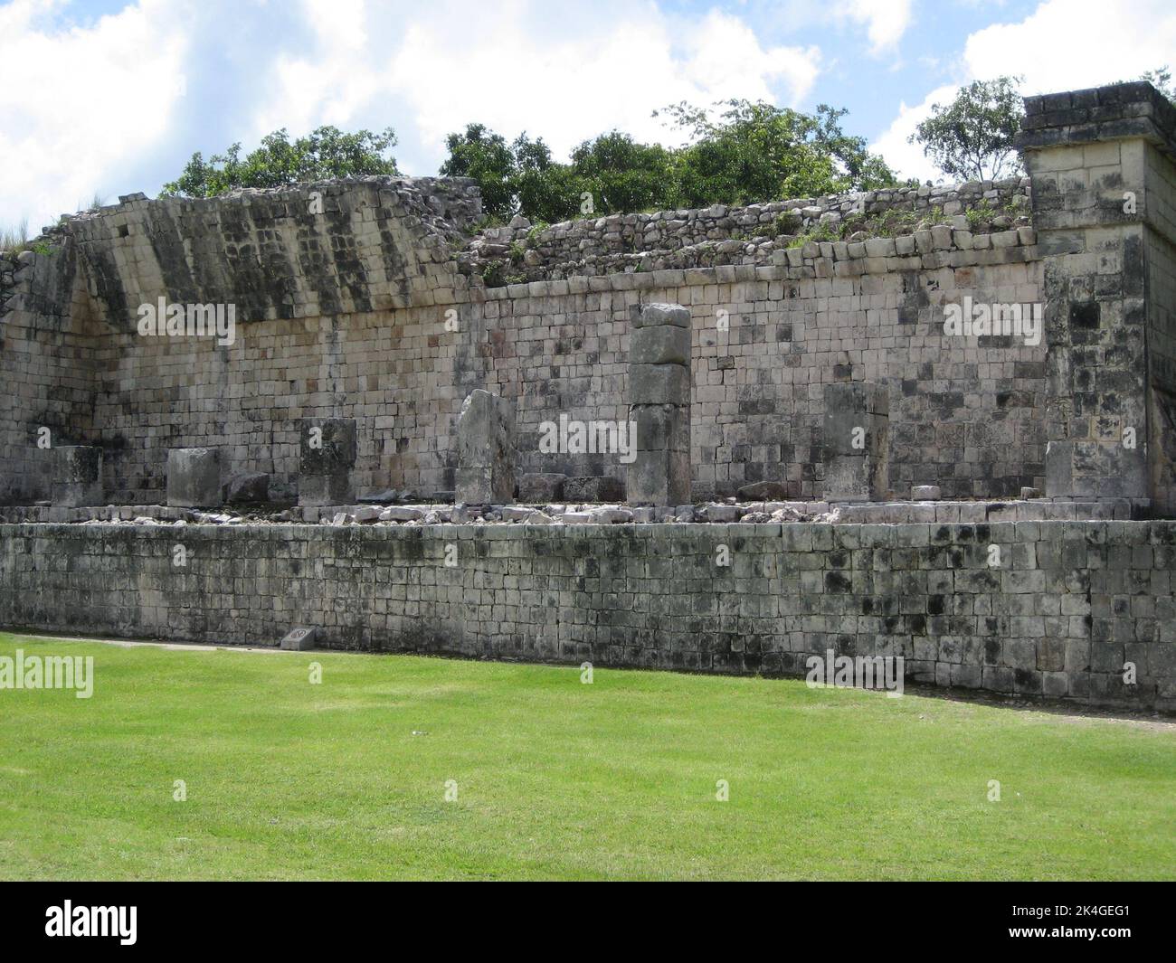 Le Chichen Itza, une grande ville pré-colombienne construite par le peuple Maya de la période classique du terminal.Yucatan État, Mexique Banque D'Images