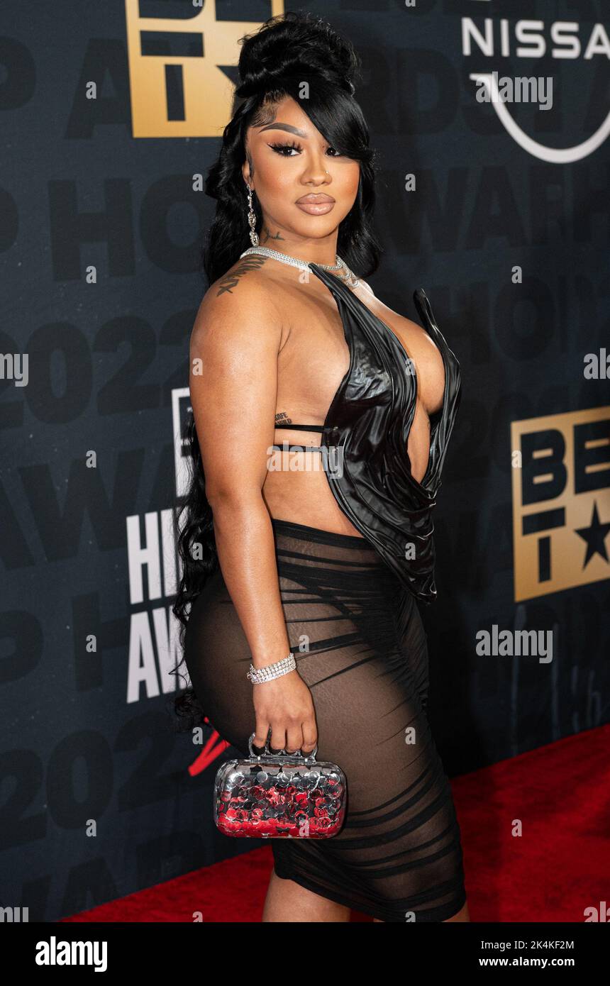 Atlanta, États-Unis. 30th septembre 2022. Ari Fletcher participe au BET Hip Hop Awards 2022 sur 30 septembre 2022 à Atlanta, Géorgie. (Photo de Mike Ware/Sipa USA). Credit: SIPA USA/Alay Live News Banque D'Images