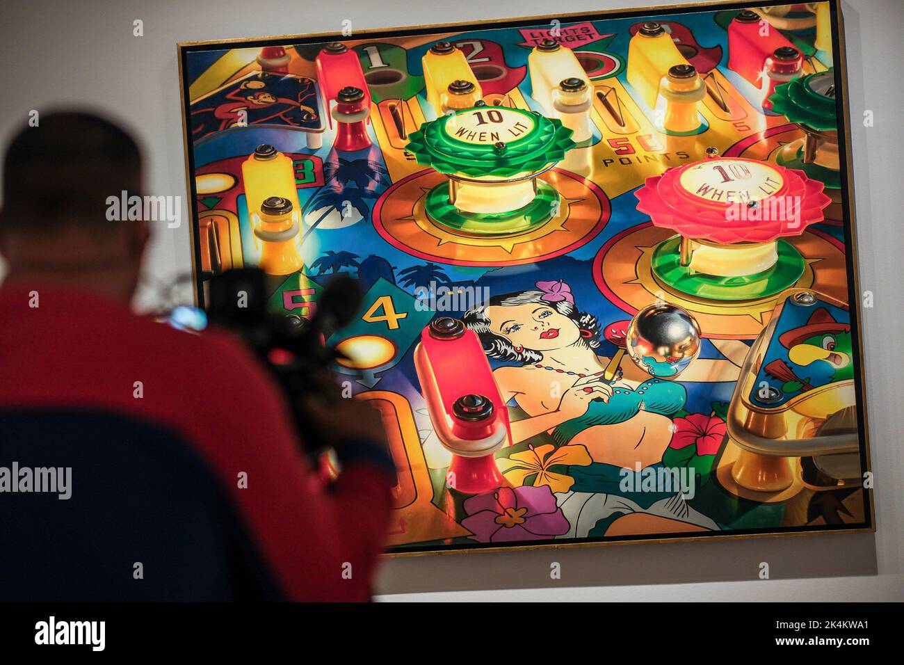 Madrid, Espagne. 03rd octobre 2022. Un tableau de l'auteur Charles Bell vu lors de l'exposition d'hyperréalisme dans la collection Blanca et Borja Thyssen-Bornemisza au Musée national Thyssen-Bornemisza de Madrid. (Photo par Atilano Garcia/SOPA Images/Sipa USA) crédit: SIPA USA/Alay Live News Banque D'Images