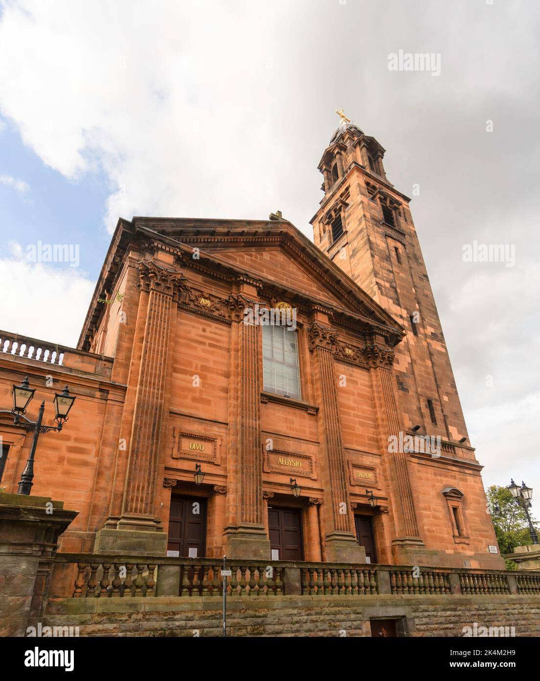 Église St Aloysius une église paroissiale catholique romaine à Rose Street, Glasgow, Écosse, Royaume-Uni Banque D'Images
