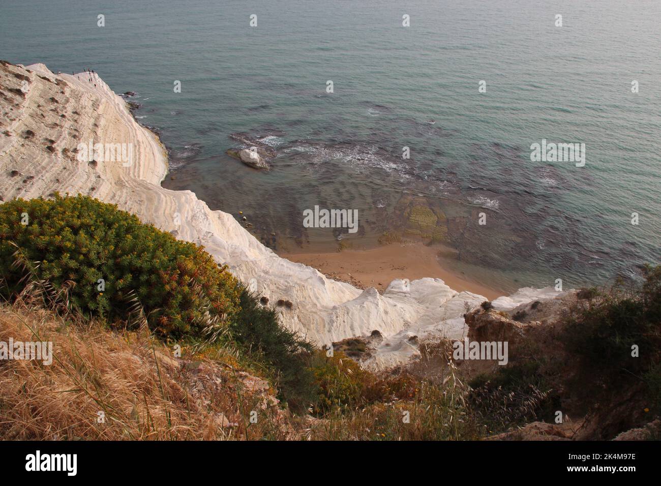 côte méditerranéenne à la scala dei turchi en sicile (italie) Banque D'Images côte méditerranéenne à la scala dei turchi en sicile (italie) Banque D'Images