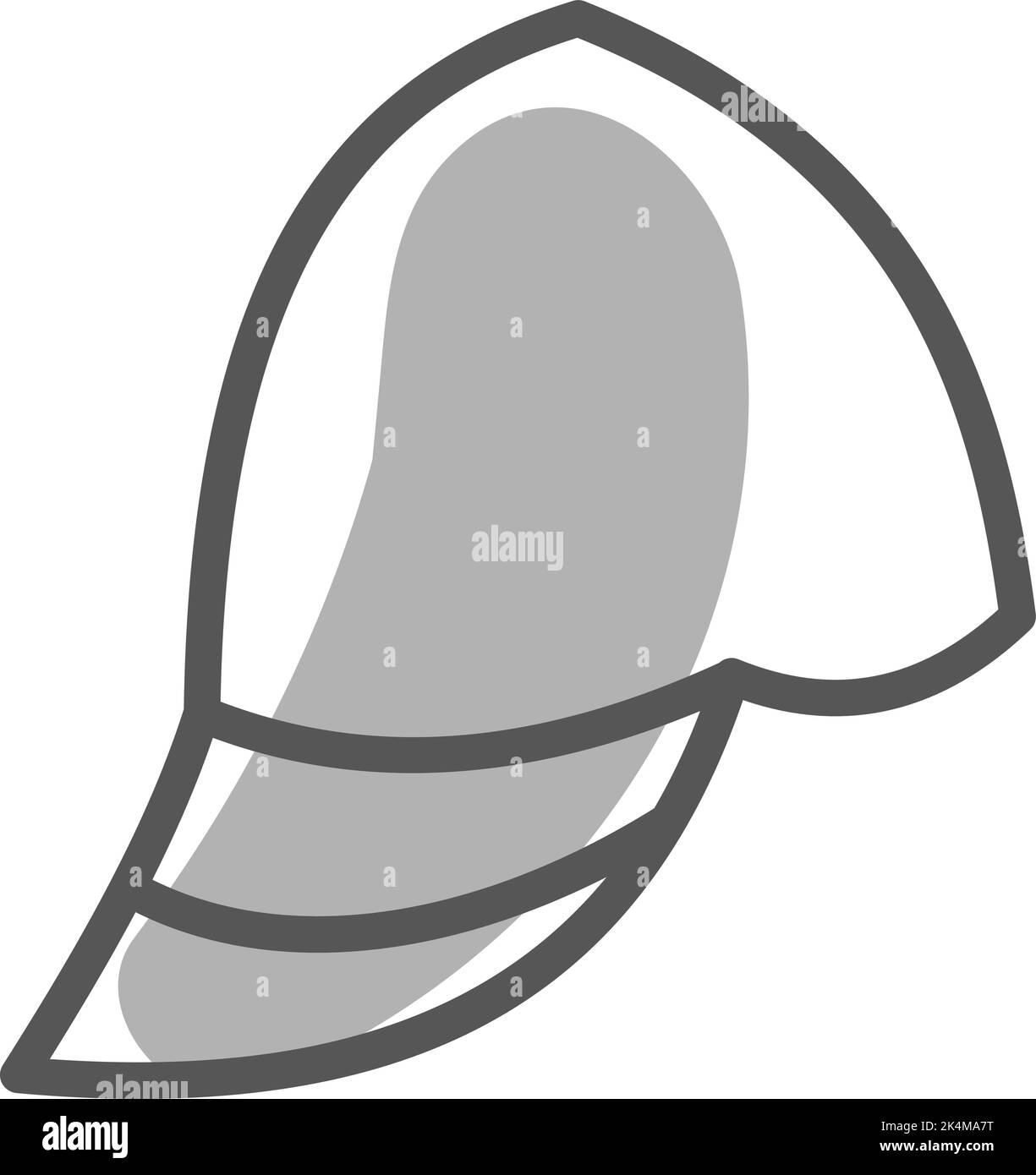 Casque chevaliers simple, illustration, vecteur sur fond blanc. Illustration de Vecteur