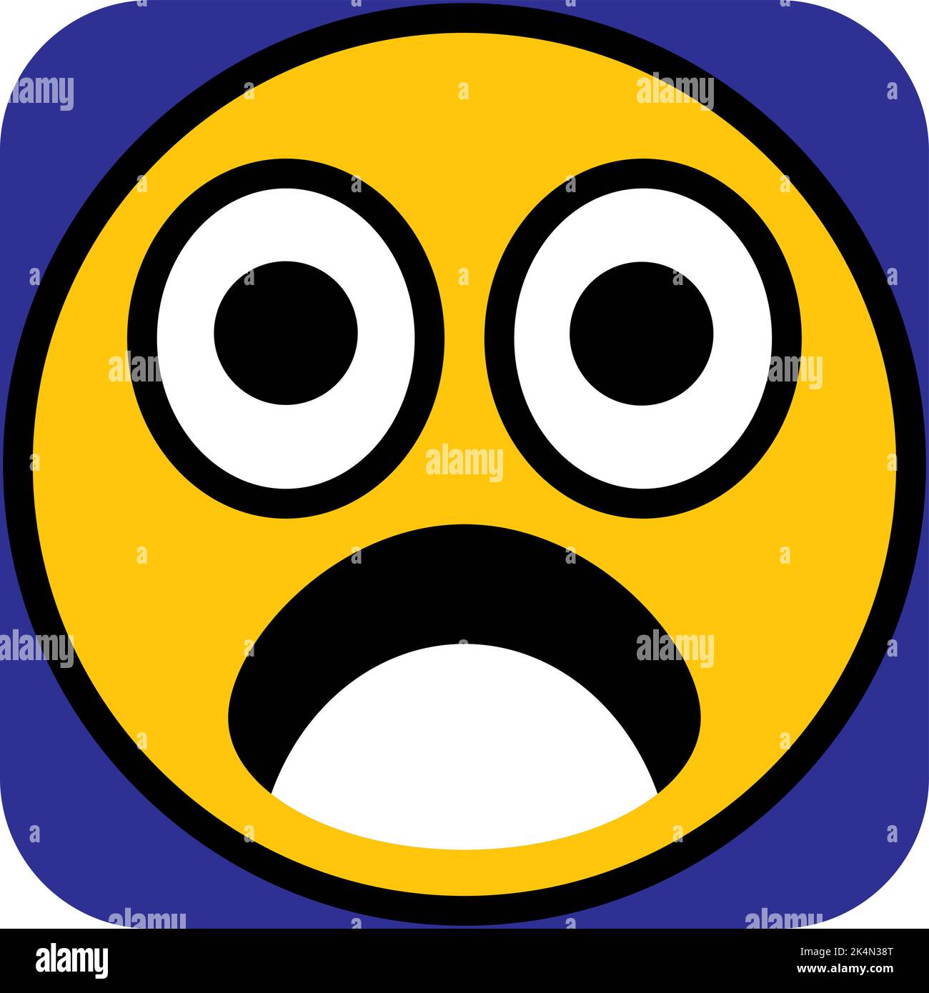 Smiley vector avec un pouc Banque d'images vectorielles - Alamy
