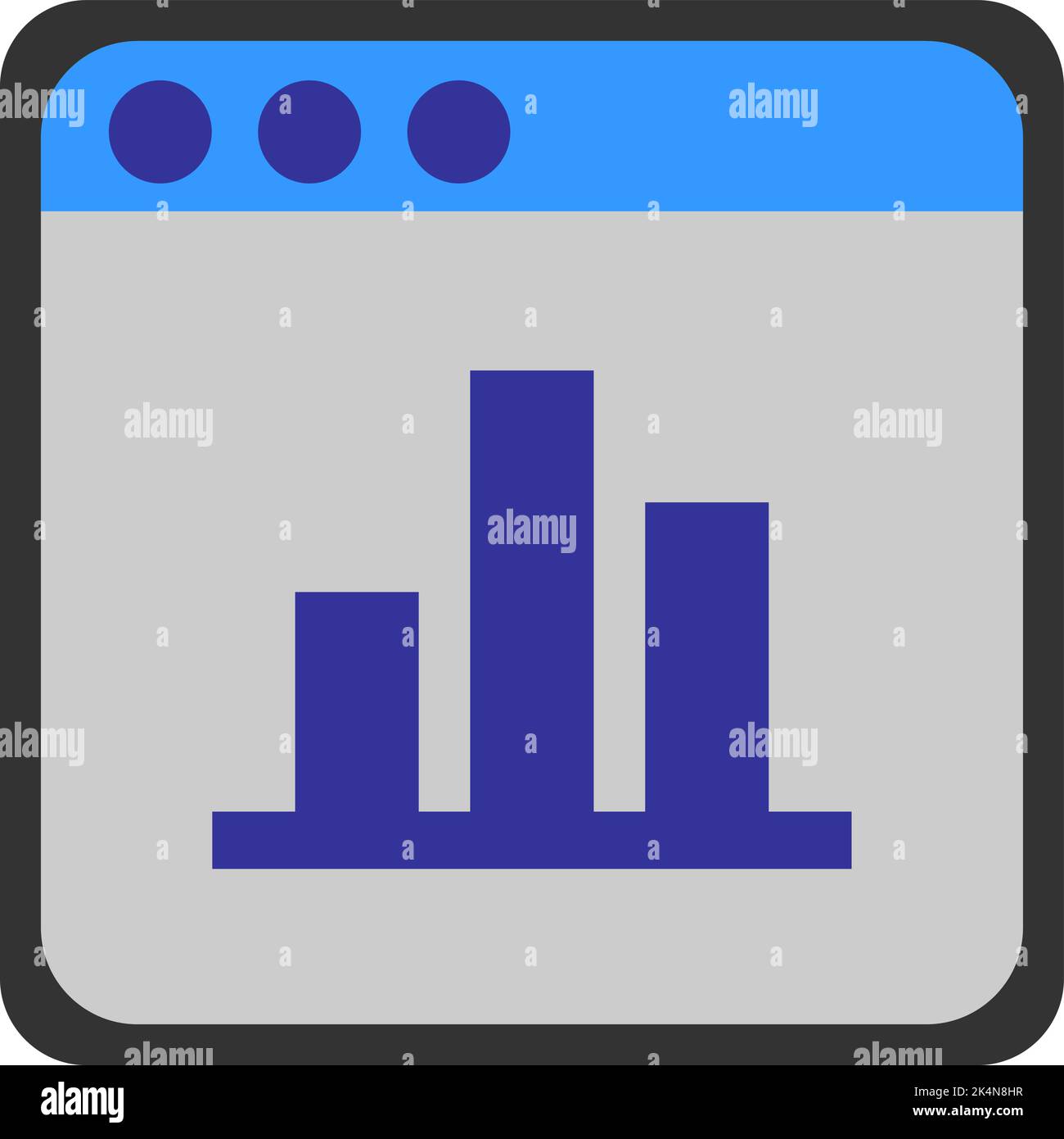 Analyse Web de développement logiciel, illustration, vecteur sur fond blanc. Illustration de Vecteur