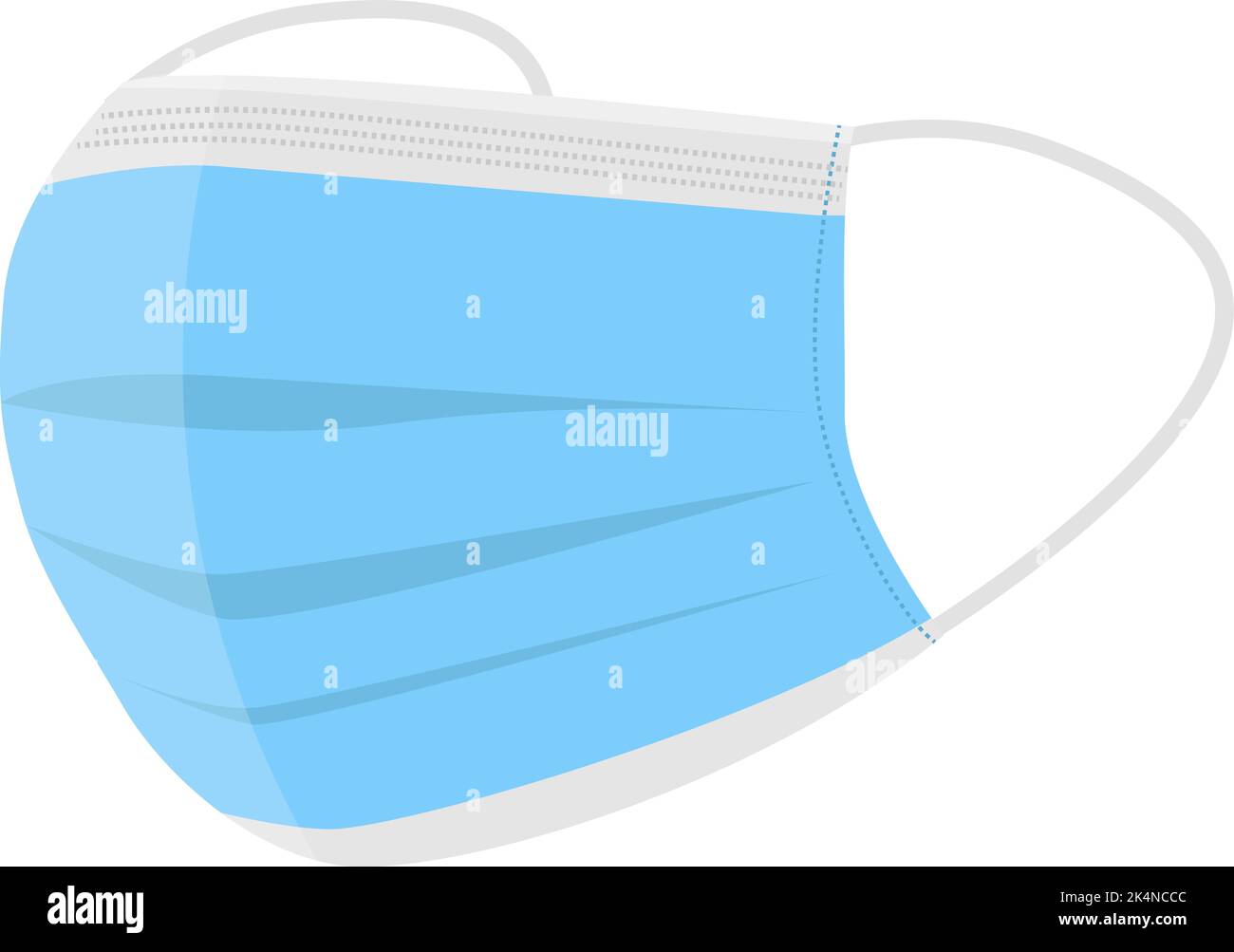 Masque de protection, illustration, vecteur sur fond blanc. Illustration de Vecteur
