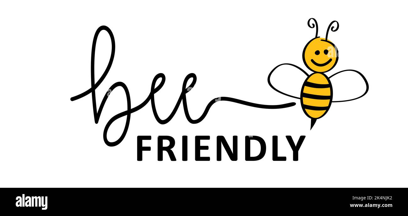 Texte Bee friendly. C'est un grand pour l'abeille de votre ami. Amitié possible, motivation et inspiration. Guillemets à vecteur plat. Soyez heureux. Flying Bee wi Banque D'Images Texte Bee friendly. C'est un grand pour l'abeille de votre ami. Amitié possible, motivation et inspiration. Guillemets à vecteur plat. Soyez heureux. Flying Bee wi Banque D'Images