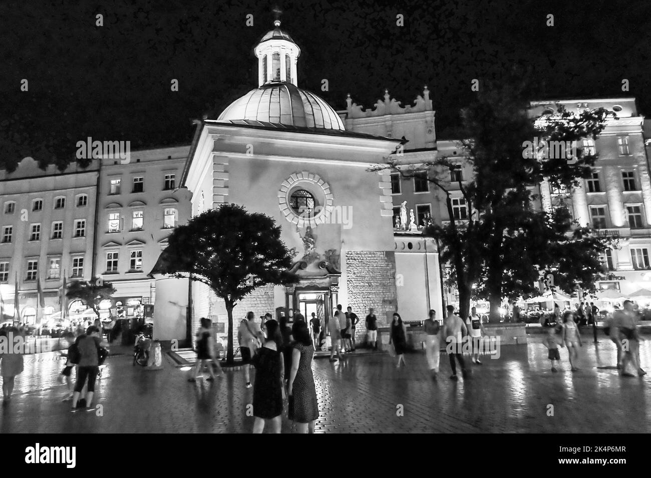 Cracovie, Pologne - 4 août 2018 : diverses images de la ville monumentale et historique Banque D'Images