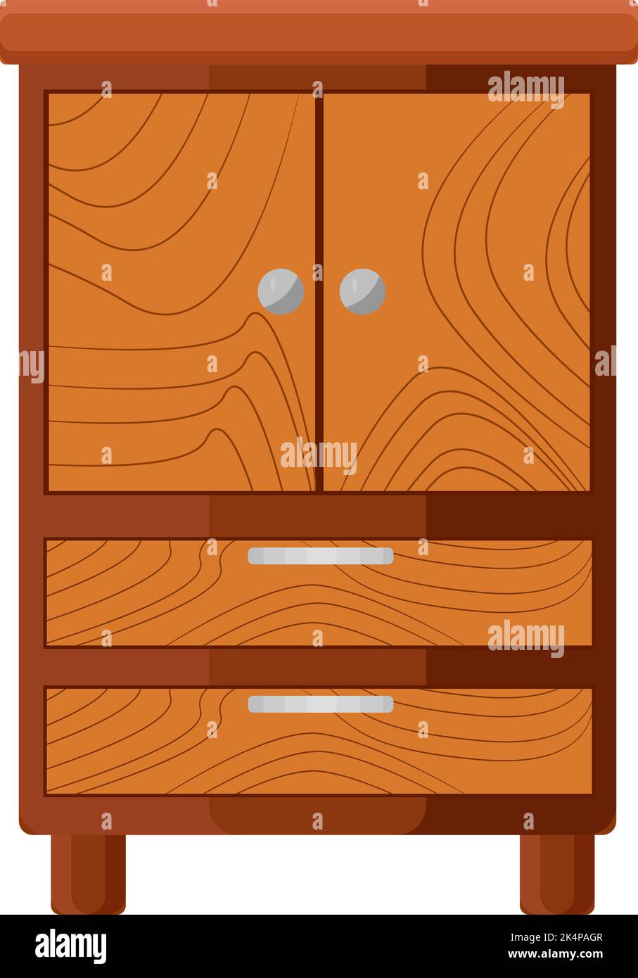 Ancienne garde-robe en bois, illustration, vecteur sur fond blanc. Illustration de Vecteur Ancienne garde-robe en bois, illustration, vecteur sur fond blanc. Illustration de Vecteur