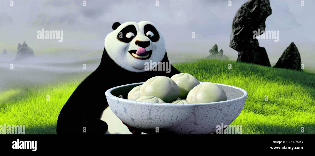 PO LE PANDA, Kung Fu Panda, 2008 Banque D'Images