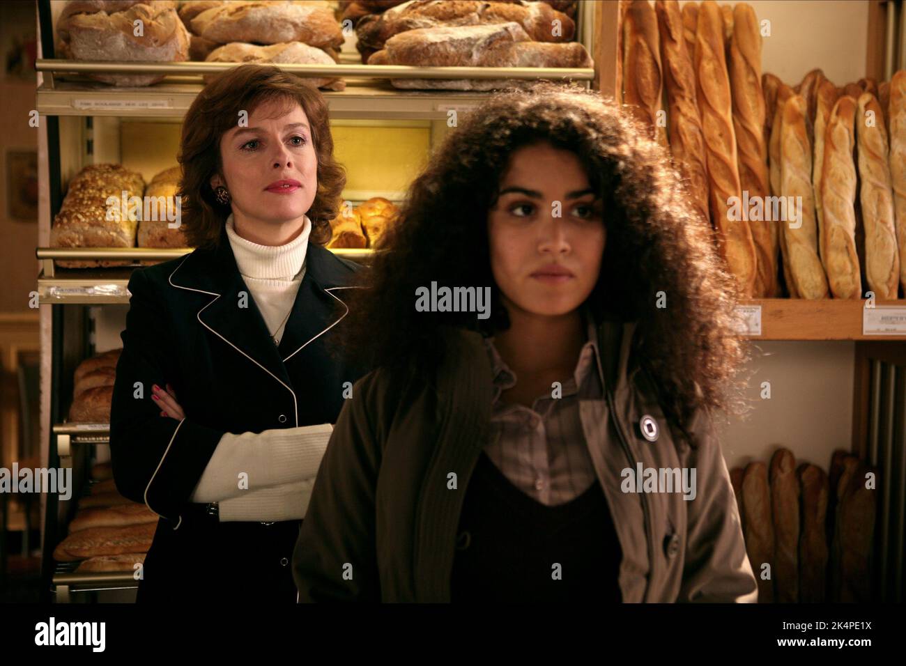 KARIN VIARD, SABRINA OUAZANI, PARIS, 2008 Banque D'Images