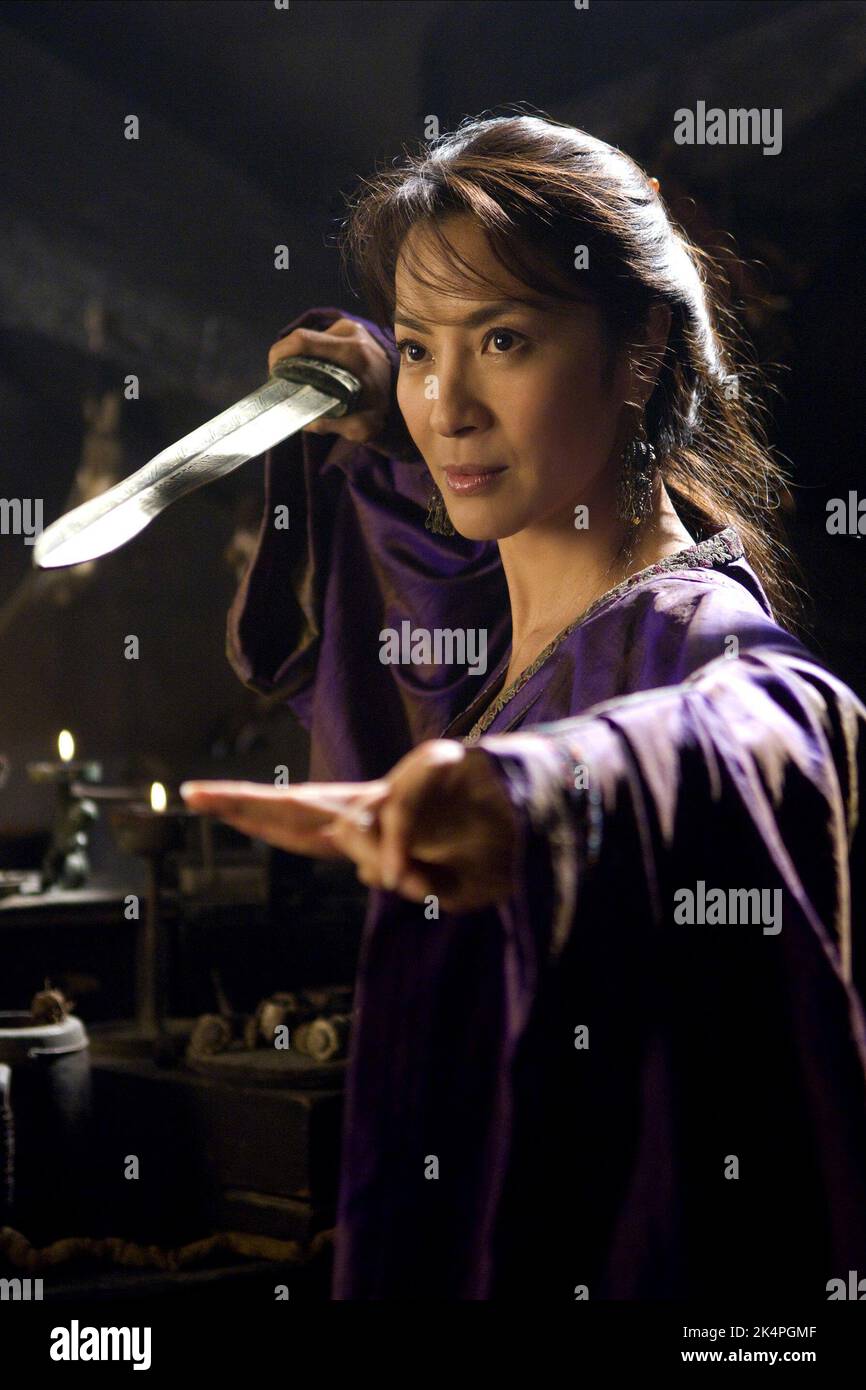 MICHELLE YEOH, LA MOMIE : TOMBE DE L'EMPEREUR DU DRAGON, 2008 Banque D'Images