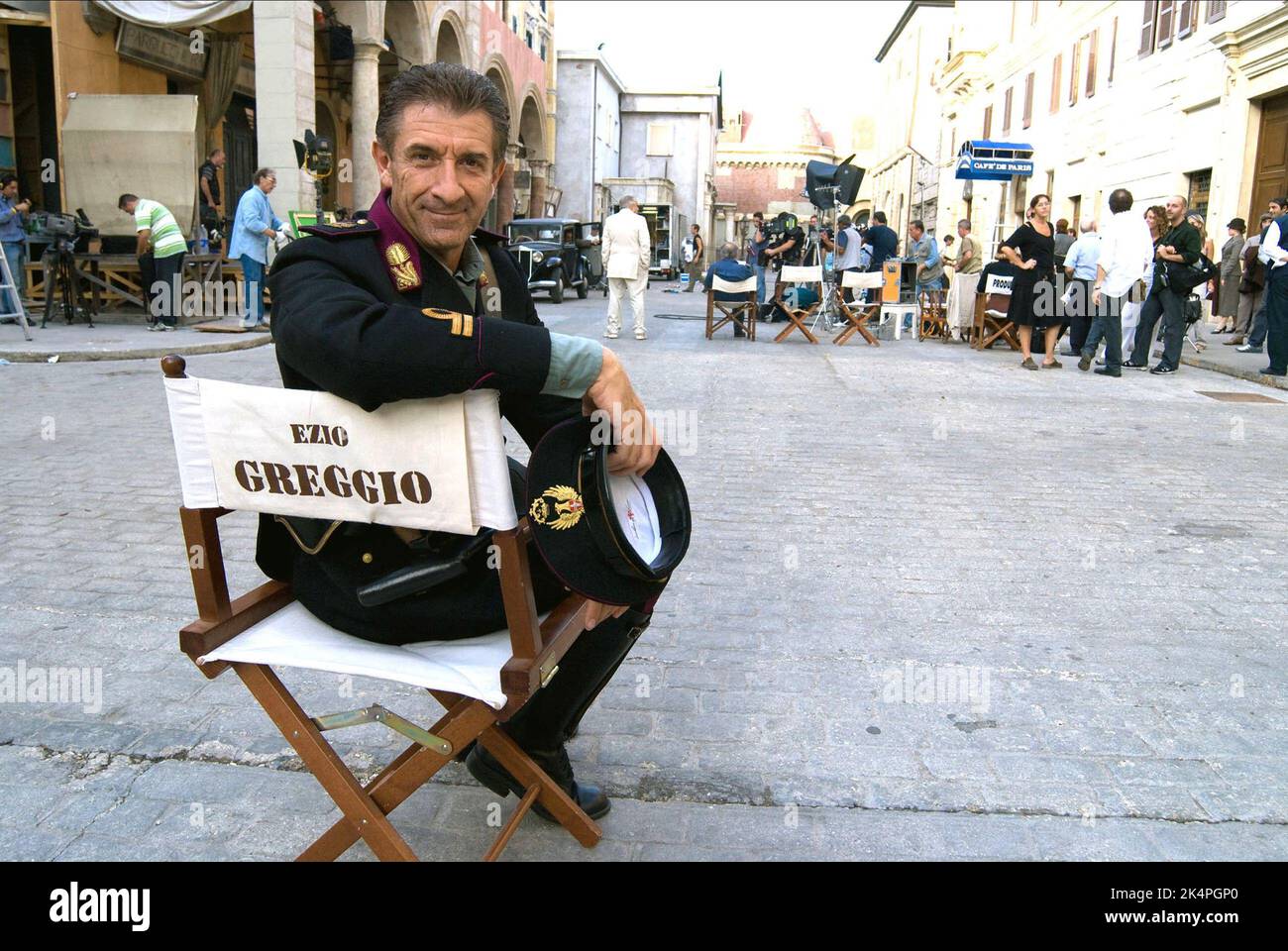 EZIO GREGGIO, PÈRE DE GIOVANNA, 2008 Banque D'Images