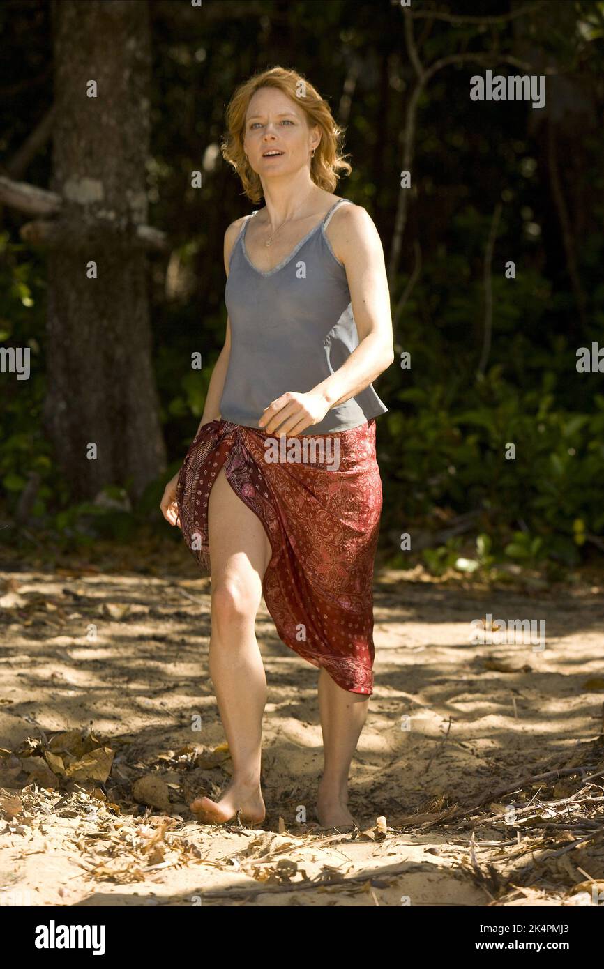 JODIE FOSTER, 2008, l'île de Nim Banque D'Images