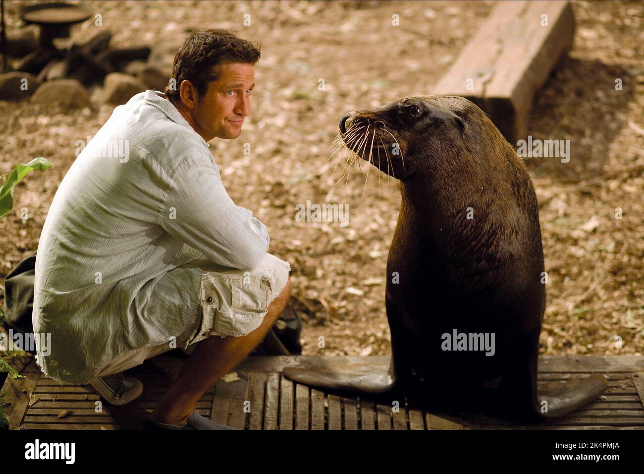 GERARD BUTLER, de l'île de NIM, SELKIE, 2008 Banque D'Images