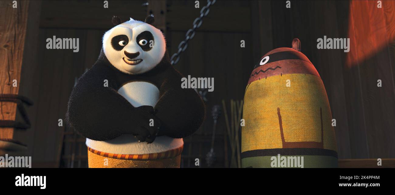 PO LE PANDA, Kung Fu Panda, 2008 Banque D'Images