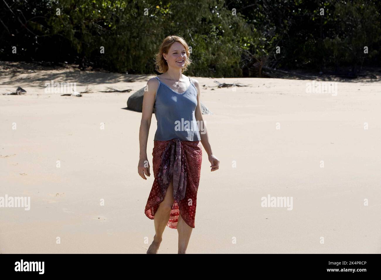 JODIE FOSTER, 2008, l'île de Nim Banque D'Images