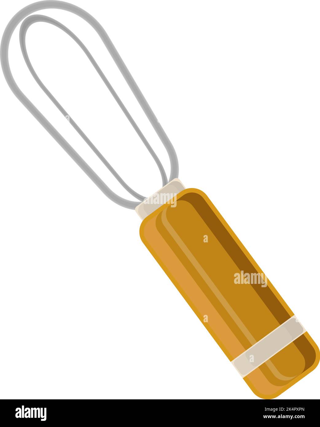 Fouet en bois, illustration, vecteur sur fond blanc. Illustration de Vecteur