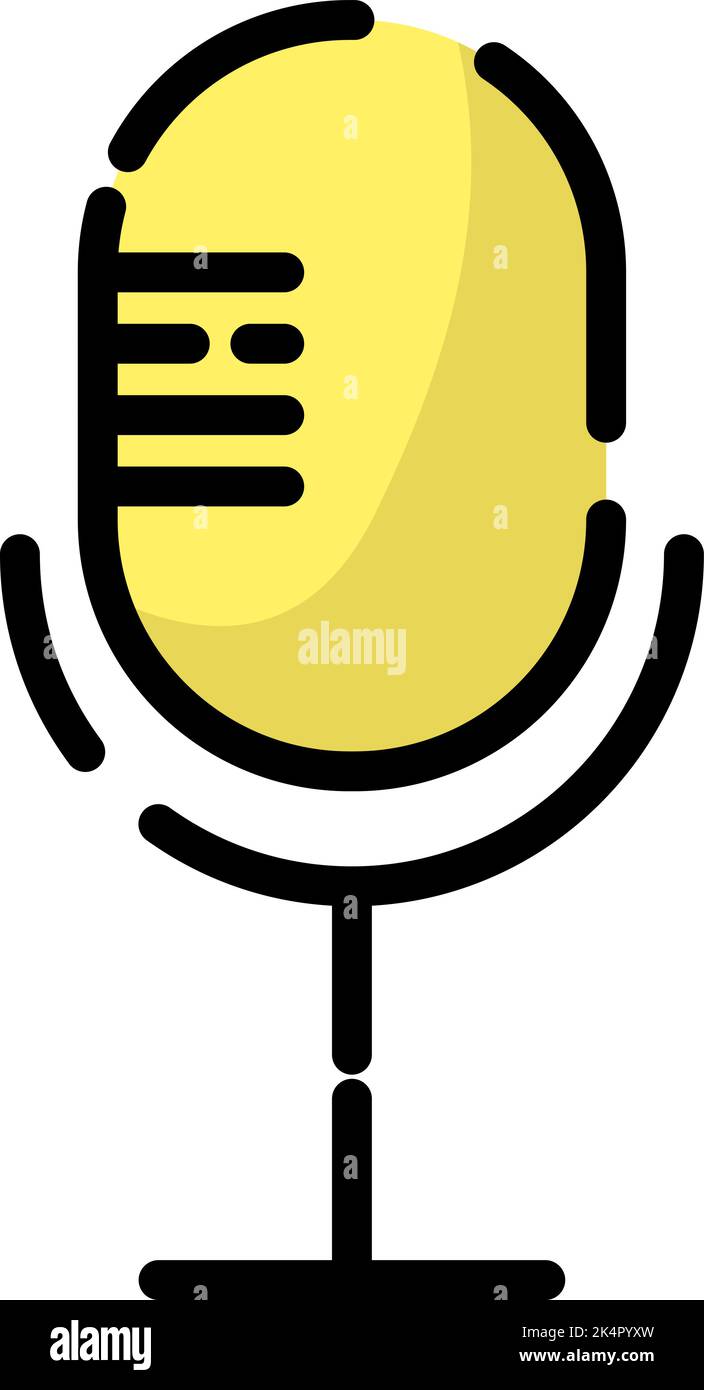 Microphone cinéma, illustration, vecteur sur fond blanc. Illustration de Vecteur Microphone cinéma, illustration, vecteur sur fond blanc. Illustration de Vecteur