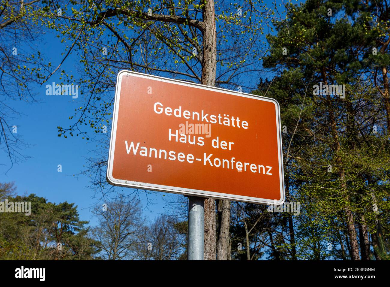 Maison commémorative de la Conférence de Wannsee Banque D'Images