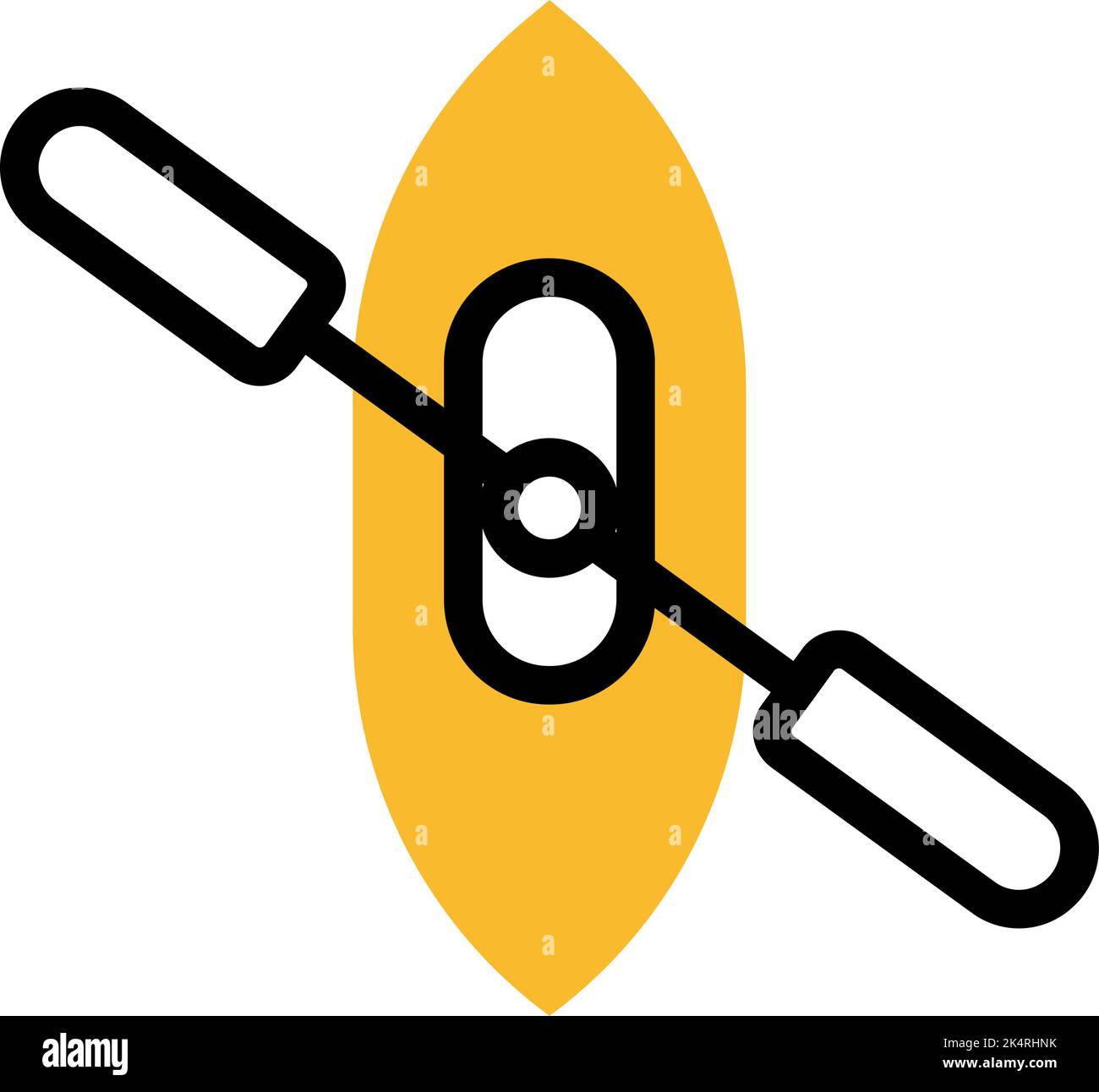 Camping bateau, illustration, vecteur sur fond blanc. Illustration de Vecteur