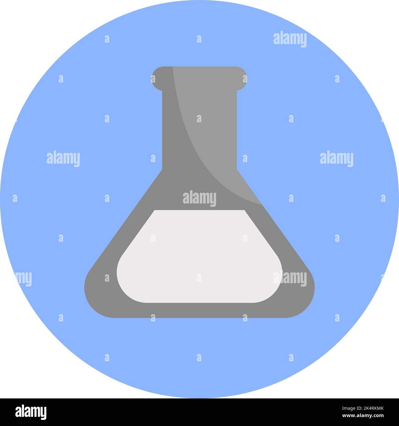 Chimie de l'éducation, illustration, vecteur sur fond blanc. Illustration de Vecteur